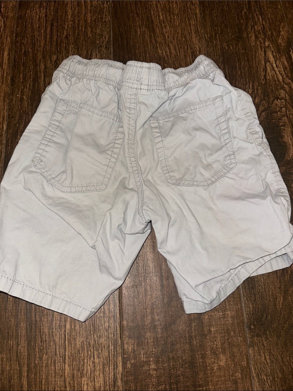 Cat & Jack Light Gray Drawstring Athletic Shorts - Picture 4 of 4